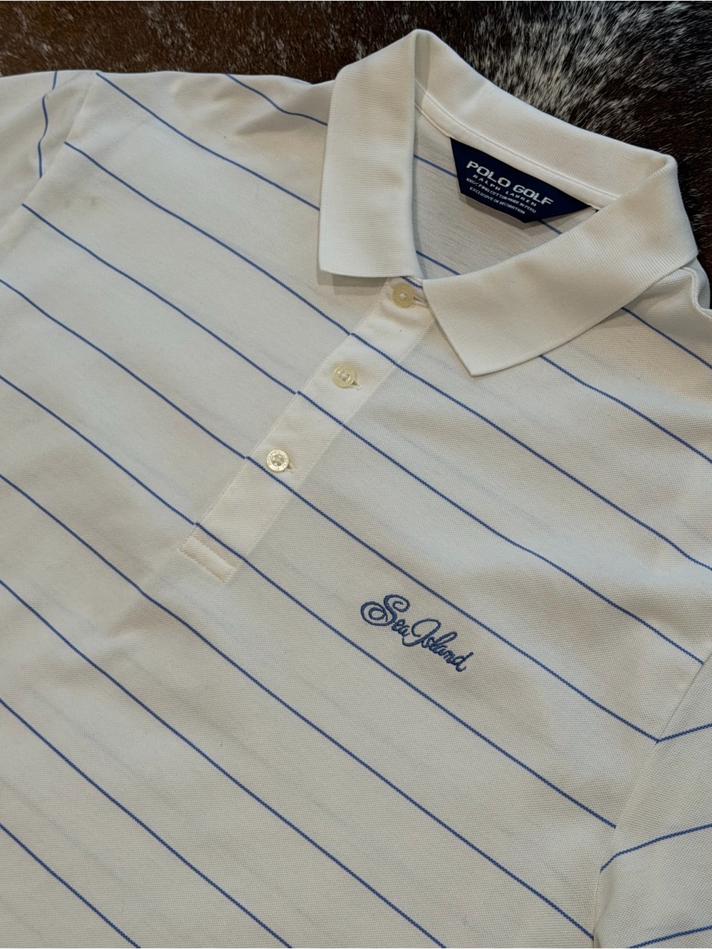 Polo Golf Ralph Lauren Sea Island Striped Polo Men’s XL